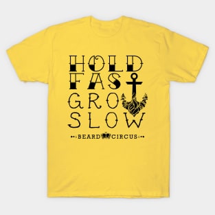 Hold Fast Grow Slow Anchor T-Shirt